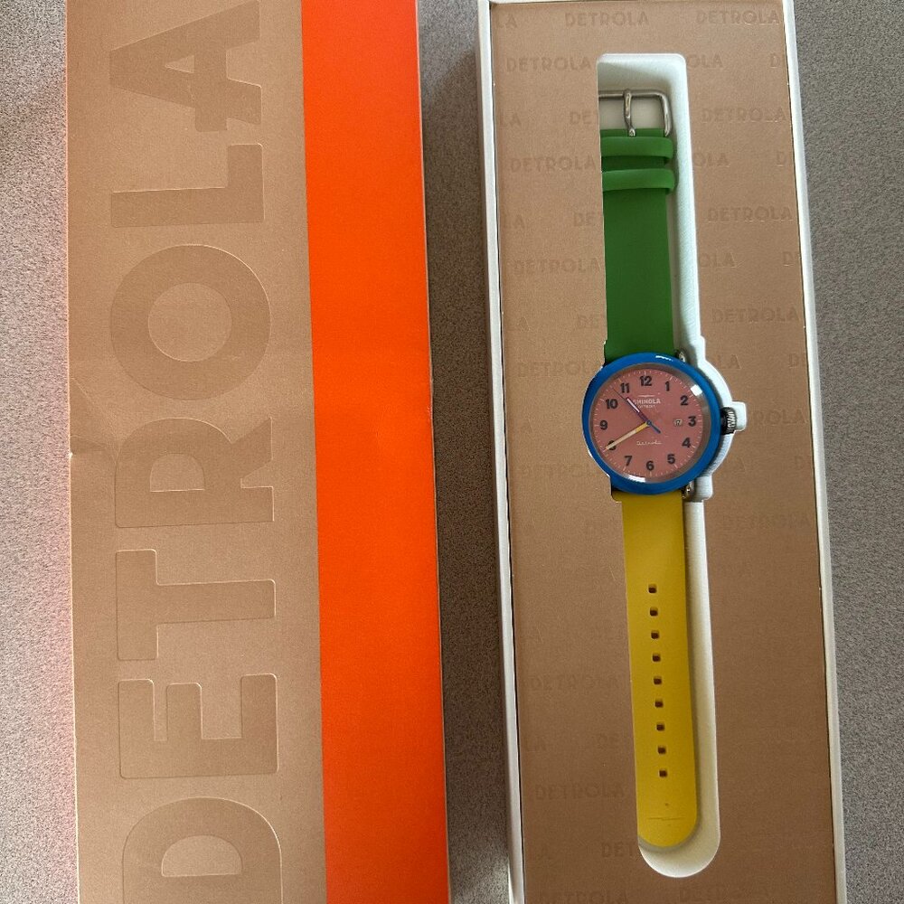 Shinola Detrola "The Gumball" watch - NWOT